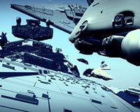 Сцена в стиле Star Wars в Cinema 4D